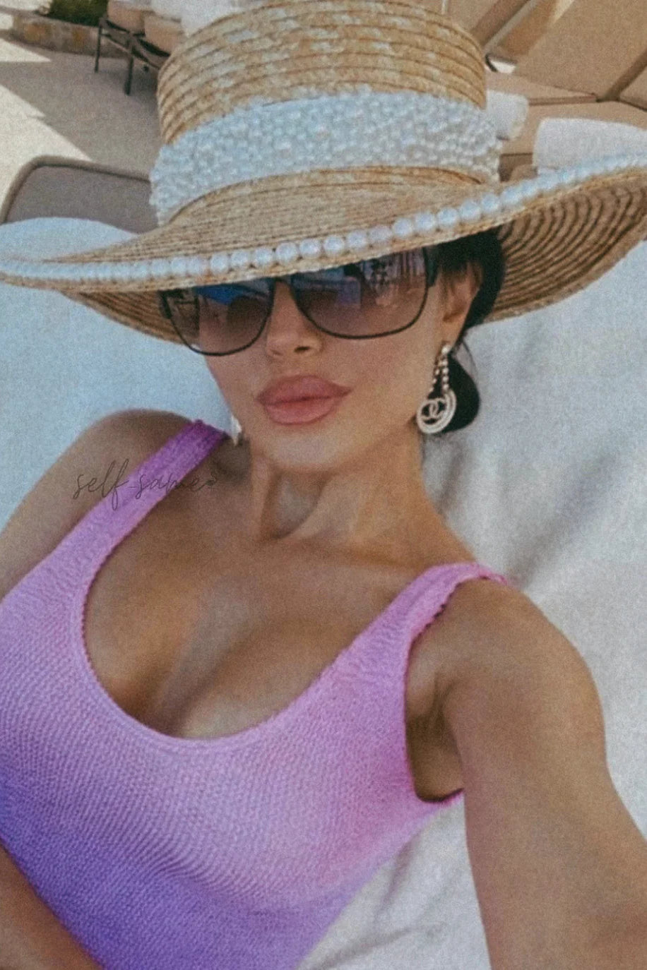 Self-same Petra straw hat SELF SAME PETRA STRAW HAT – MaruschkadeMargo main image 3